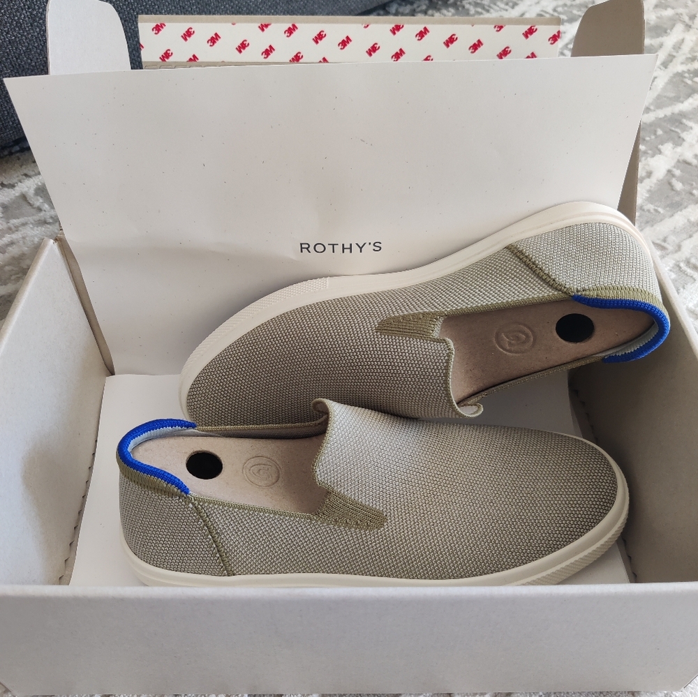 Rothy's City Slip On Sneaker - Olive